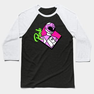 Pink Ranger Baseball T-Shirt